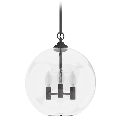 Hunter Fan Company High Oaks Noble Bronze Pendant Light with Globe Shade