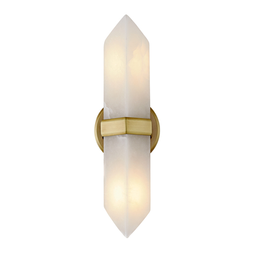 Alora Lighting Alora Lighting Elisa Carlucci Valencia Vintage Brass Sconce WV334215VBAR