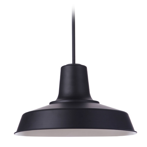 Briscoe Midnight Barn Light by Craftmade Lighting