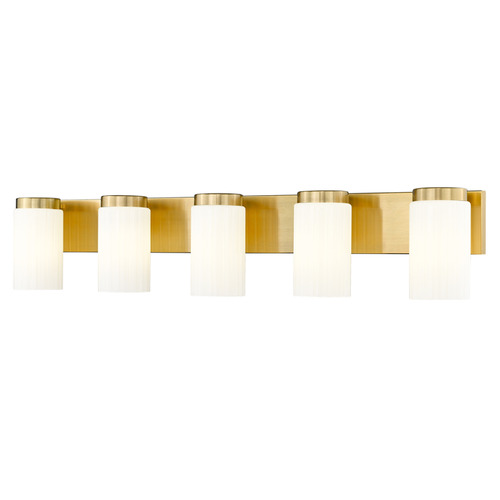 Z-Lite Burk Luxe Gold Bathroom Light