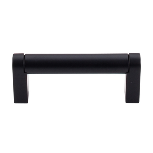 Top Knobs Hardware Modern Cabinet Pull in Flat Black Finish M1015