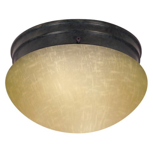 10-Inch Mushroom Ceiling Light Mahogany Bronze by Nuvo Lighting