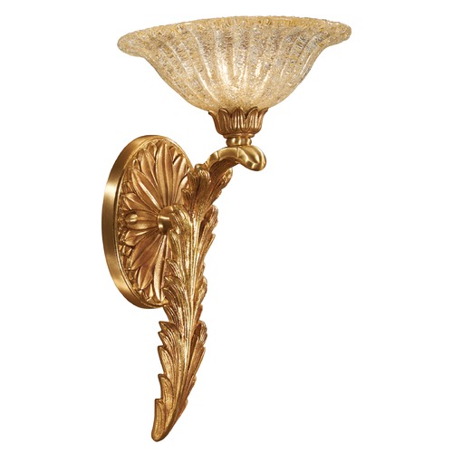 French Gold Sconce by Metropolitan Lighting