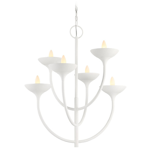 Minka Lavery Ryton Plaster White Chandelier by Minka Lavery 4715-892