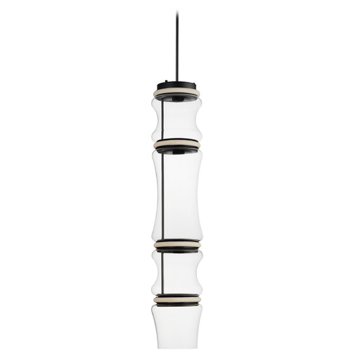 ET2 Lighting Syndicate Black LED Pendant by ET2 Lighting E21384-18BK