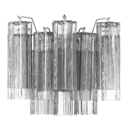 Crystorama Lighting Crystorama Lighting Addis Polished Chrome Sconce ADD-302-CH-SM