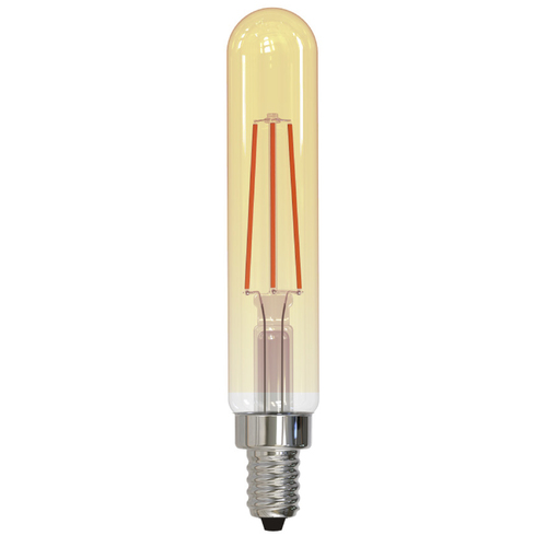 4.5W Nostalgic LED T8 E12 Light Bulb in 2100K by Bulbrite