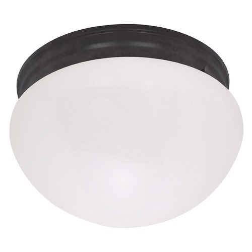 12-Inch Mushroom Ceiling Light Mahogany Bronze by Nuvo Lighting