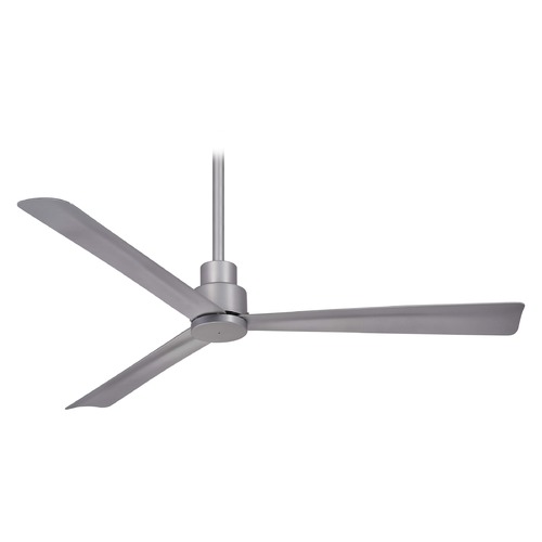 Minka Aire Simple 44-Inch Fan in Silver by Minka Aire F786-SL