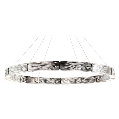 Zelda 48-Inch LED Chandelier in Polished Nickel by Modern Forms