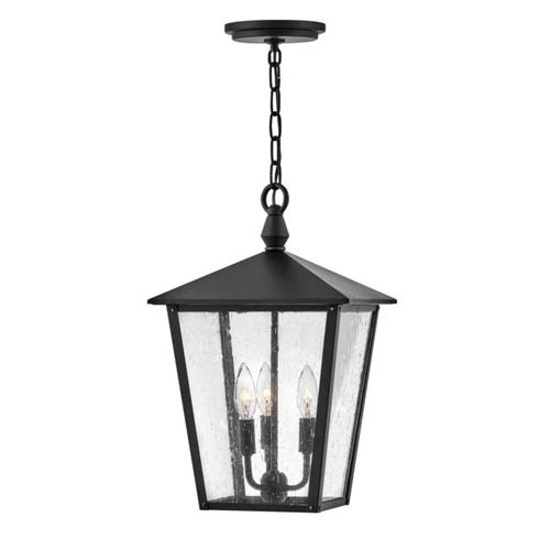 Huntersfield Medium Outdoor Hanging Lantern in Black by Hinkley Lighting