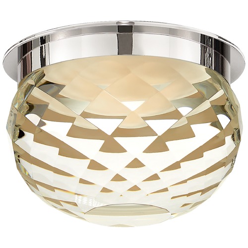 Studio VC Hillam Solitaire Flush Mount in Nickel by Visual Comfort Signature