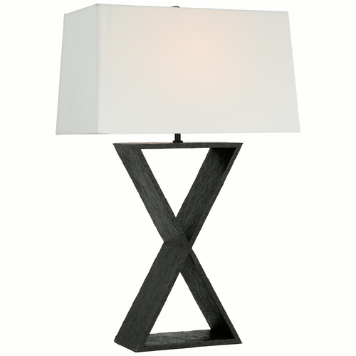 Visual Comfort Signature Collection Chapman & Myers Denali Table Lamp in Aged Iron by VC Signature CHA8551AI-L