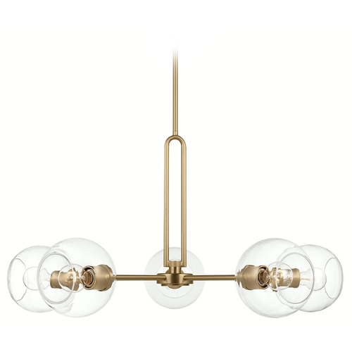 Visual Comfort Studio Collection Codyn Satin Brass Chandelier