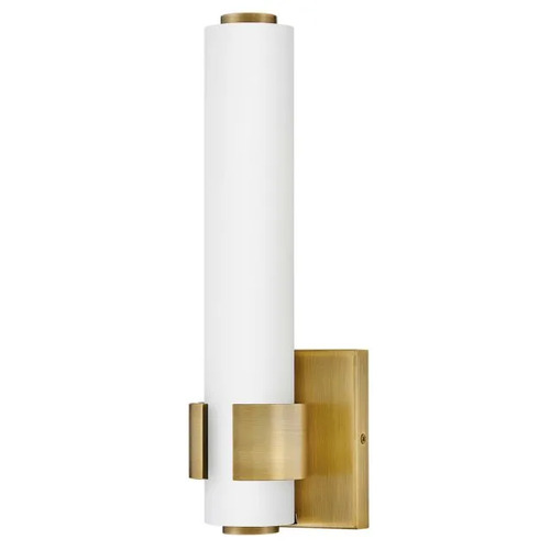 Aiden 13.50-Inch LED Sconce in Lacquered Brass by Hinkley Lighting