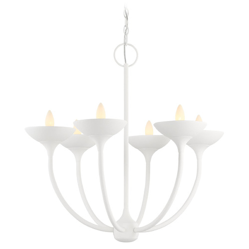 Minka Lavery Ryton Plaster White Chandelier by Minka Lavery 4716-892