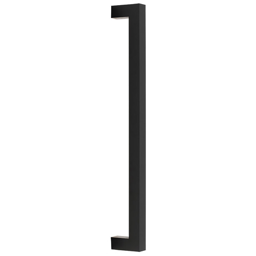 Visual Comfort Modern Collection Mick De Giulio Stagger Outdoor Black LED Outdoor Wall Light