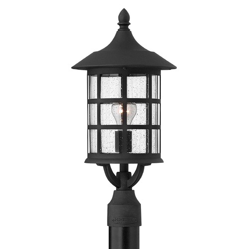 Freeport 20.25-Inch Post Light in Black by Hinkley Lighting