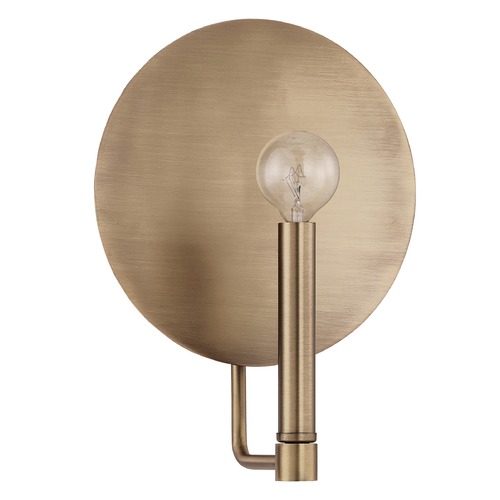 Capital Lighting Wells Wall Sconce in Aged Brass by Capital Lighting 627711AD