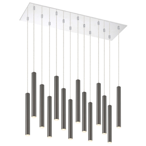 Forest Chrome LED Multi-Light Pendant by Z-Lite