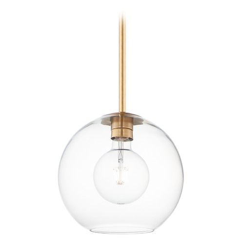 Maxim Lighting Branch Natural Aged Brass Pendant by Maxim Lighting 38419CLNAB