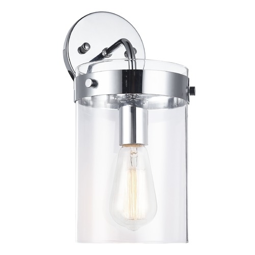 Matteo Lighting Zale Chrome Sconce by Matteo Lighting W78401CH