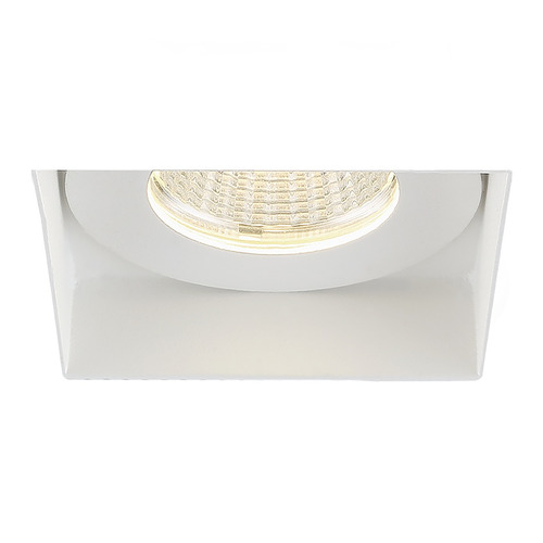 Amigo 3-Inch 3000K Square Trimless Downlight in White by Eurofase Lighting