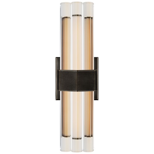 Lauren Rottet Fascio 14-Inch Sconce in Bronze by Visual Comfort Signature