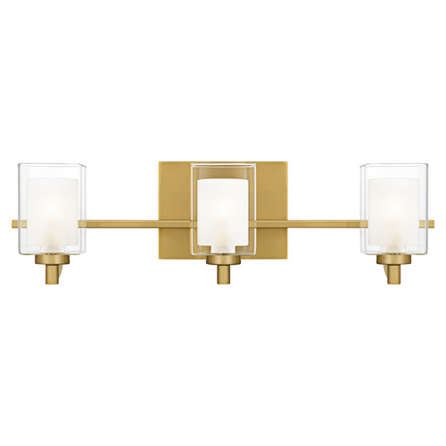Quoizel Lighting Quoizel Lighting Kolt Brushed Gold LED Bathroom Light KLT8603BRGLED