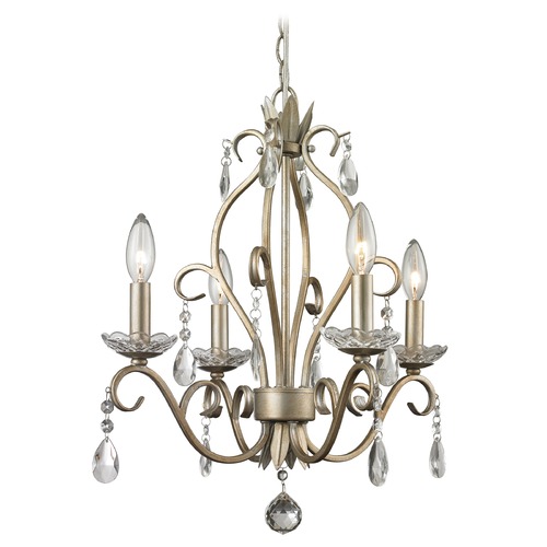 Princess Chandeliers Antique Silver Chandelier by Z-Lite