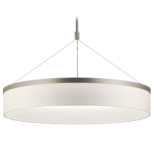 Mercel 32.50-Inch Satin Nickel LED Pendant 3000K by Kichler Lighting