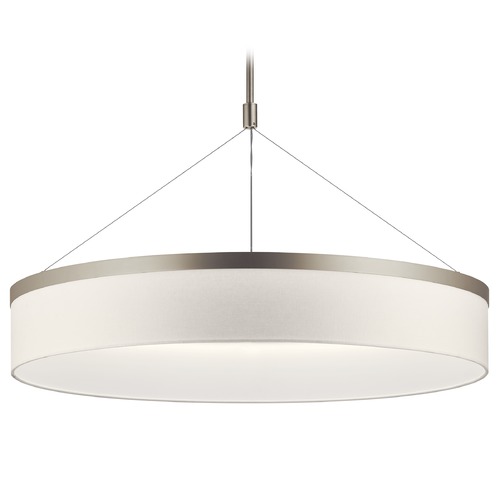 Kichler Lighting Mercel 32.50-Inch Satin Nickel LED Pendant 3000K by Kichler Lighting 42299SNLED