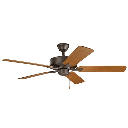 Kichler Lighting Basics Pro 52-Inch Satin Natural Bronze Fan by Kichler Lighting 330018SNB