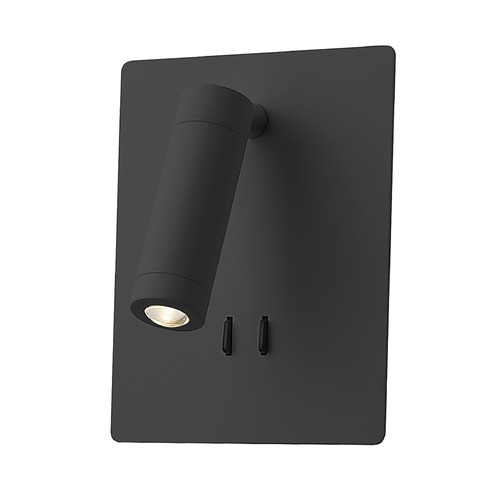 Kuzco Lighting Dorchester Black LED Sconce by Kuzco Lighting WS16806-BK