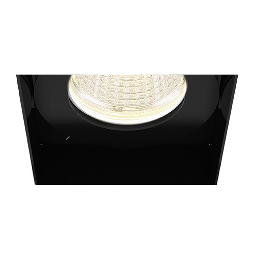 Amigo 3-Inch 3000K Square Trimless Downlight in Black by Eurofase Lighting