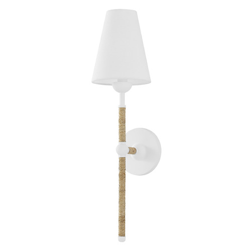 Mitzi by Hudson Valley Mitzi Suki Textured White Single Wall Sconce H708101-TWH