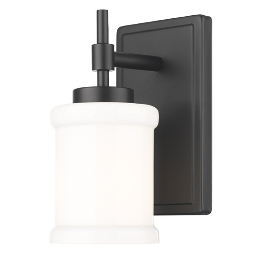 Z-Lite Cadoc Matte Black Sconce
