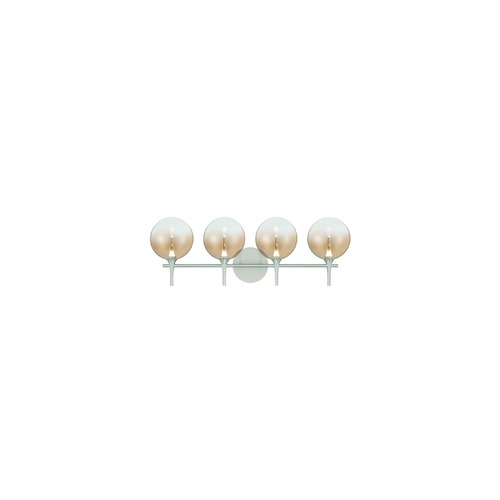 Lissa 4-Light LED Vanity Light in Satin Nickel by Eurofase Lighting