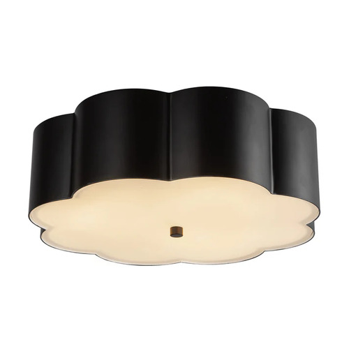 Alora Lighting Blossom Matte Black Flushmount Light
