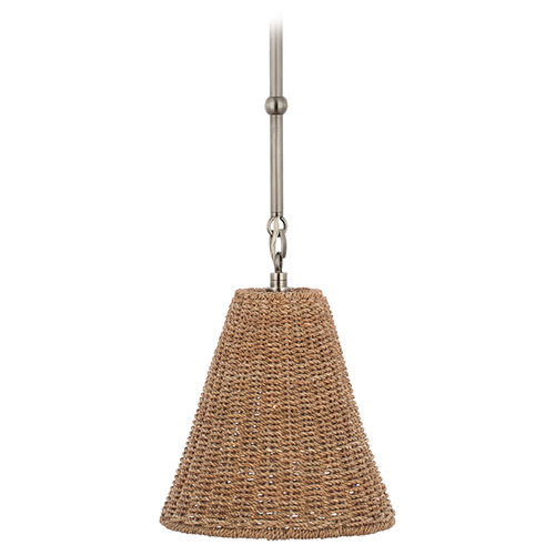 Goodman Antique Nickel Toast Mini Pendant Light