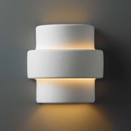 Outdoor Wall Light in Bisque by Justice Design Group