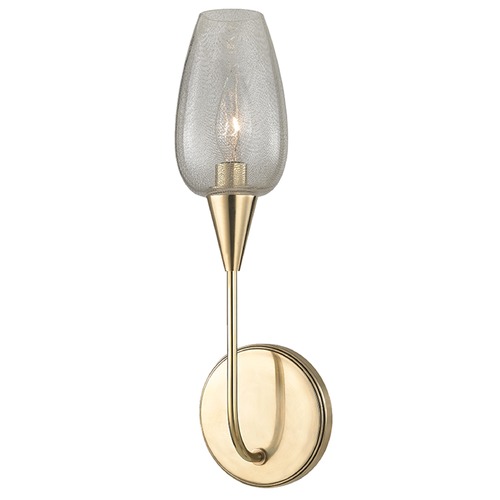 Hudson Valley Lighting Longmont Sconce in Aged Brass by Hudson Valley Lighting 4701-AGB