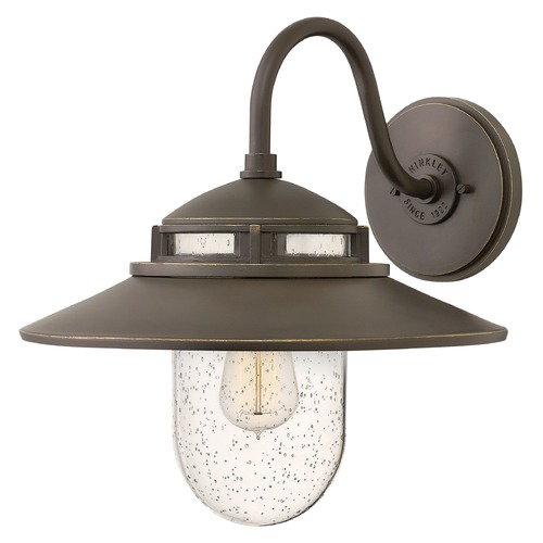 Atwell Outdoor Wall Light in Oil Rubbed Bronze by Hinkley Lighting