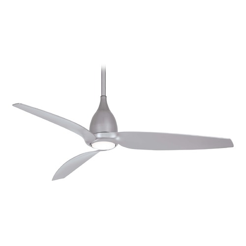 Minka Aire Tear 60-Inch LED Fan in Silver by Minka Aire F831L-SL