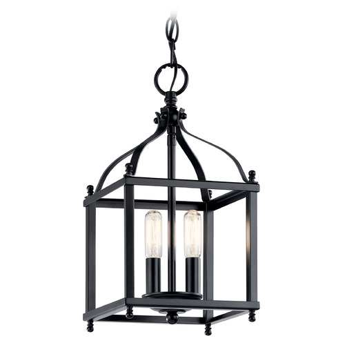 Kichler Lighting Larkin 2-Light Black Pendant by Kichler Lighting 42565BK