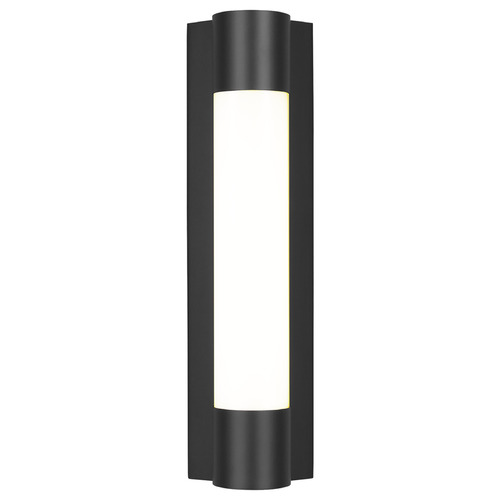 Visual Comfort Studio Collection Chapman & Myers Loring Midnight Black LED Vertical Bathroom Light