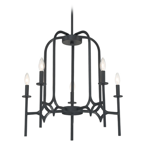 Muncie Coal Chandelier by Minka Lavery