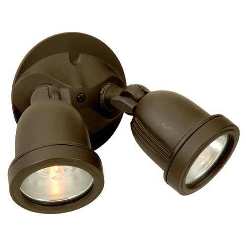 Craftmade Lighting 2-Light Directional Outdoor Bullet Light in Bronze by Craftmade Lighting Z412-63