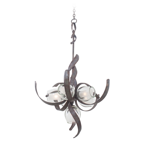 Kalco Lighting Solana Oxidized Copper Chandelier by Kalco Lighting 7551OC