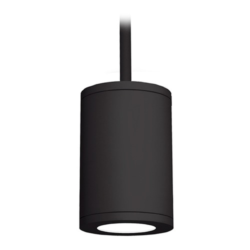 WAC Lighting 6-Inch Black LED Tube Architectural Pendant 4000K 2450LM by WAC Lighting DS-PD06-S40-BK